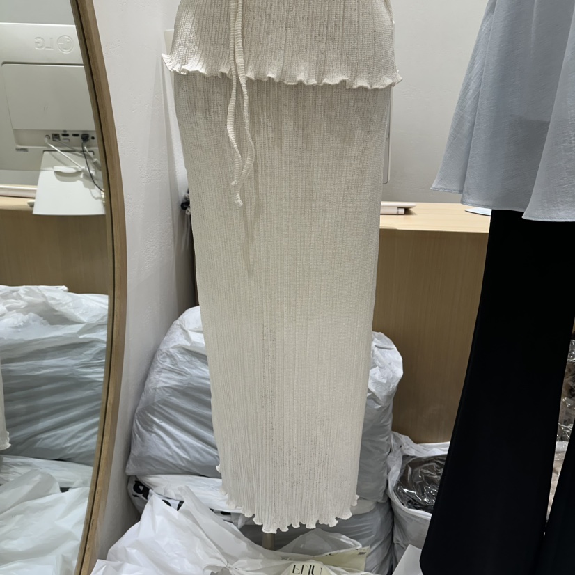 EN.U韓國直郵女裝新款26春夏熱賣休閑人氣時尚職業推薦長裙EN.U長裙圖色2