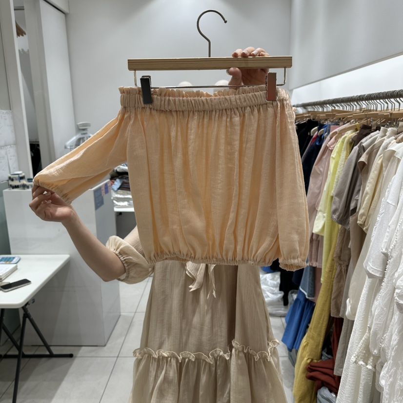 XPARTY東大門實拍韓國女裝新品26夏季休閑人氣職業吊帶背心XPARTY吊帶/背心
