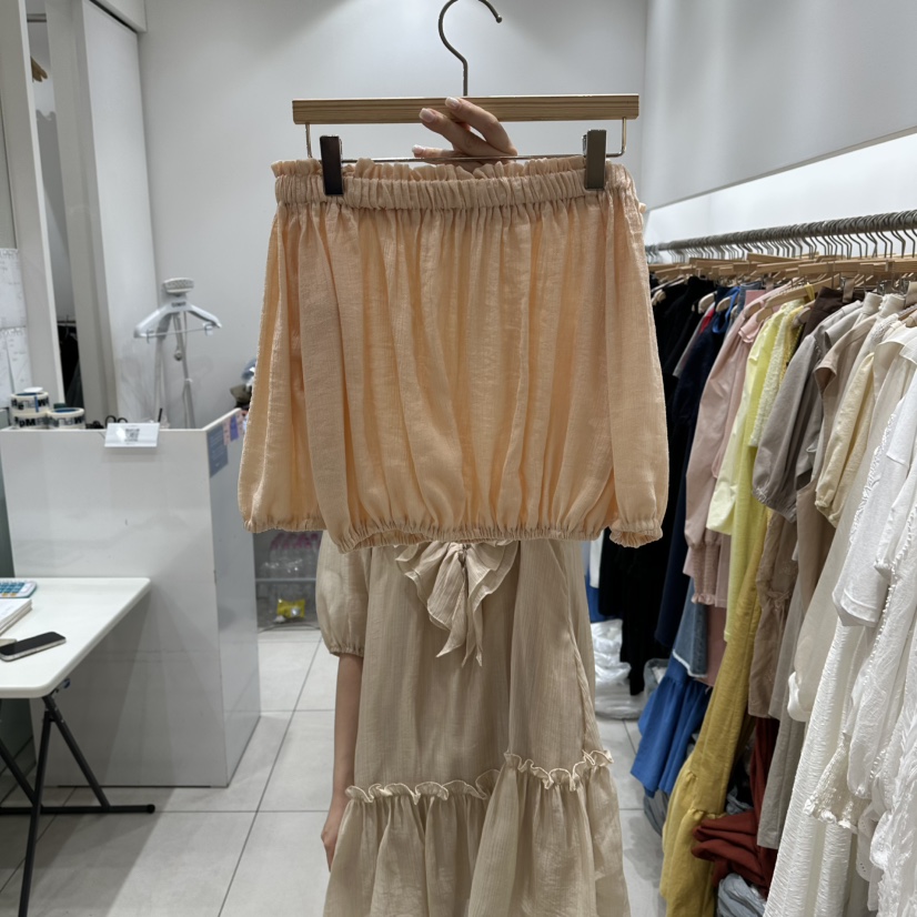 XPARTY東大門實拍韓國女裝新品26夏季休閑人氣職業吊帶背心XPARTY吊帶/背心圖色1