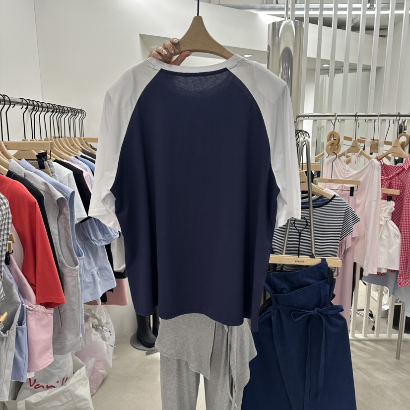 VENEFIT韓國直郵女士新品人氣26春夏26夏季熱賣時尚職業T恤VENEFIT/JENNIET恤