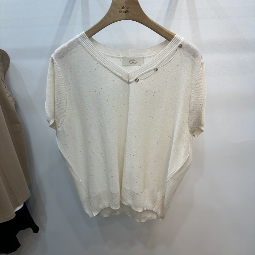 ABLESTUDIO韓國東大門代購女裝新款職業休閑26春夏針織衫ABLESTUDIO針織衫圖色1