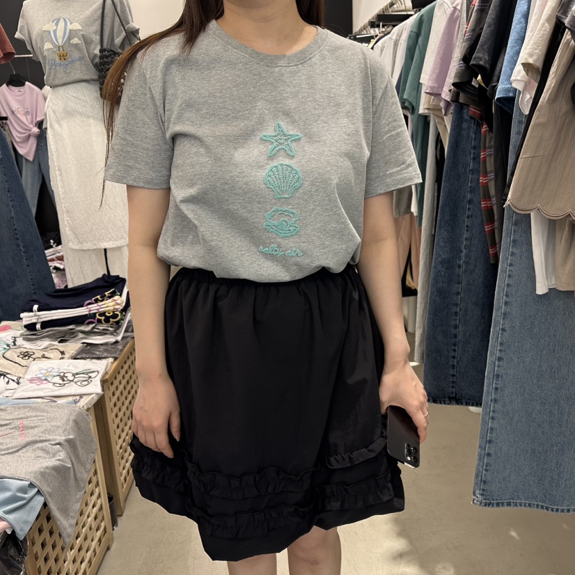 A.CES韓國直郵女士新品26春夏推薦職業休閑人氣26夏季T恤A.CEST恤圖色4