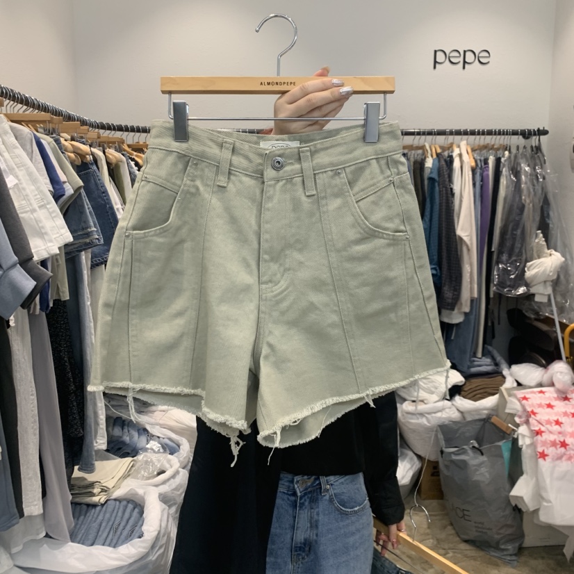 ALMOND PEPE韓國東大門代購女士新款人氣26夏季推薦短褲ALMOND PEPE短褲圖色2