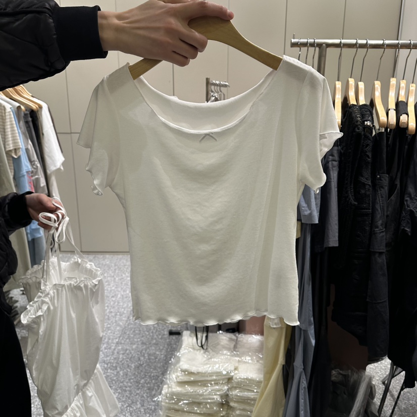SOF韓國直郵女士新品人氣推薦休閑職業時尚26夏季熱賣T恤SOFT恤圖色1