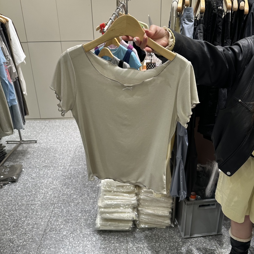 SOF韓國直郵女士新品人氣推薦休閑職業時尚26夏季熱賣T恤SOFT恤圖色2