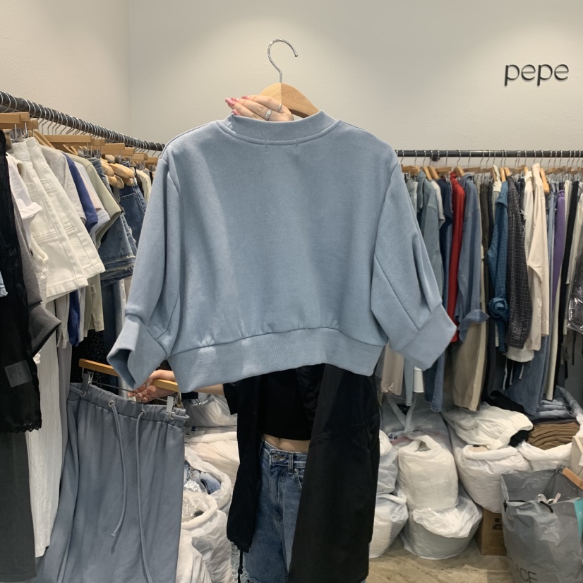 ALMOND PEPE韓國代購女士新品推薦休閑26夏季熱賣人氣衛衣ALMOND PEPE衛衣