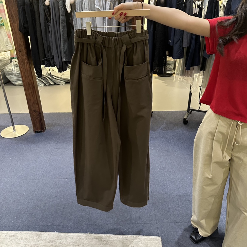 FURE韓國代購女士新品休閑26春夏時尚26夏季職業休閑褲棉FURE休閑褲圖色2