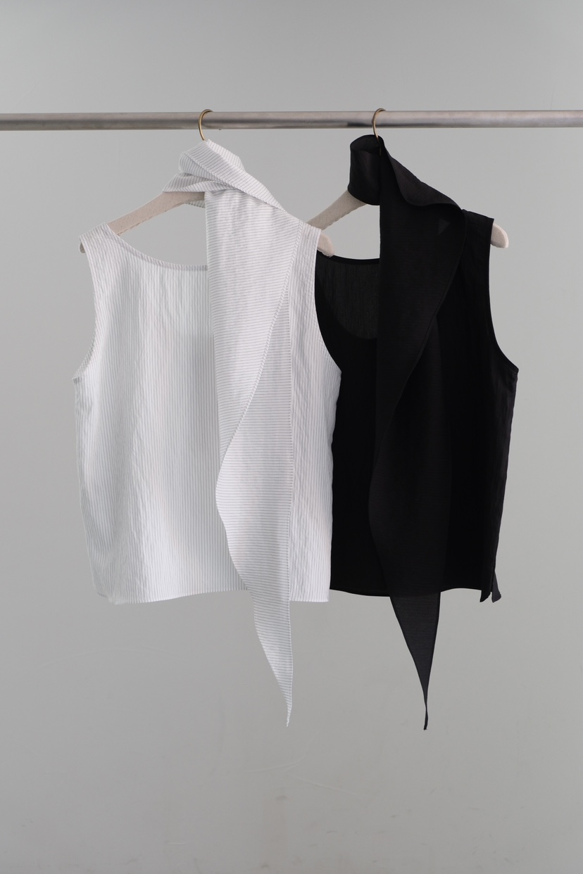 SORBET/FLAT WHITE韓國直郵實拍女裝新品休閑套裝套裝圍巾SORBET/FLAT WHITE套裝