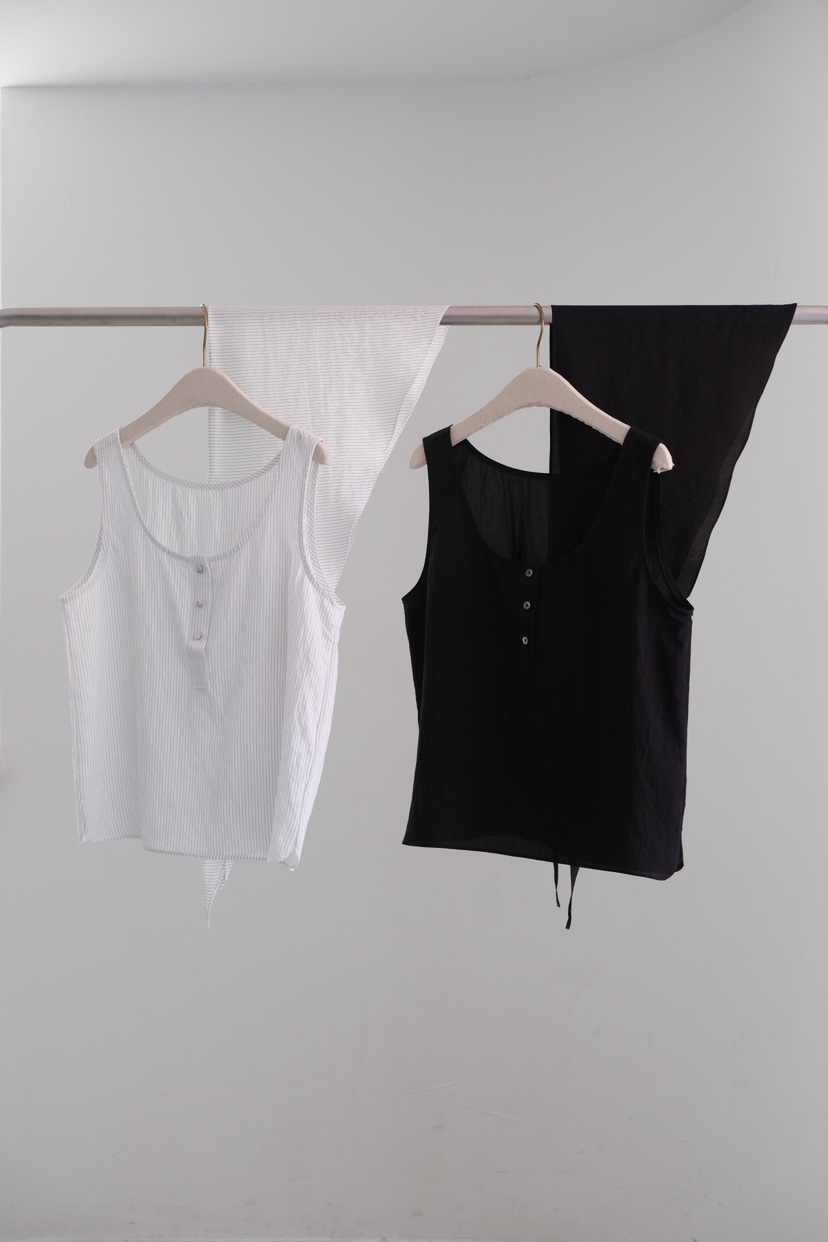 SORBET/FLAT WHITE韓國直郵實拍女裝新品休閑套裝套裝圍巾SORBET/FLAT WHITE套裝