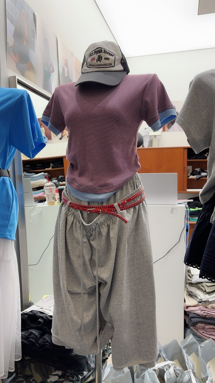 INTHEEND韓國直郵女士新品人氣26春夏休閑推薦職業26夏季T恤INTHEENDT恤