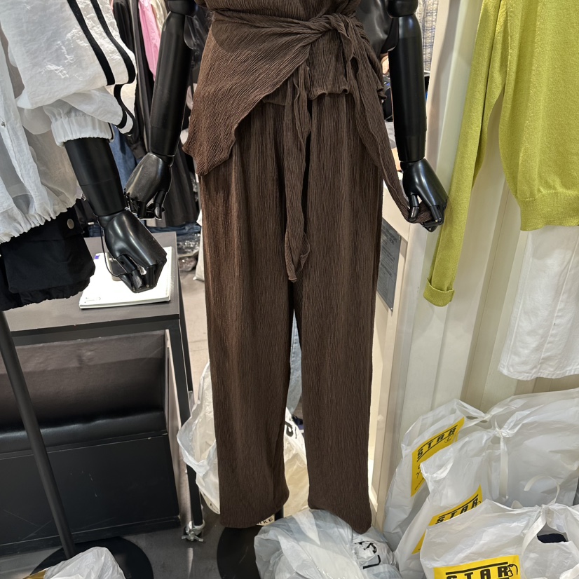 STAR-L韓國直郵女裝新品熱賣26夏季職業休閑人氣26春夏休閑褲STAR-L休閑褲圖色2