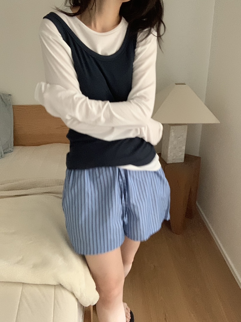 PLANTS ON GRAY東大門代購女裝新款真品26春夏推薦短褲PLANTS ON GRAY短褲