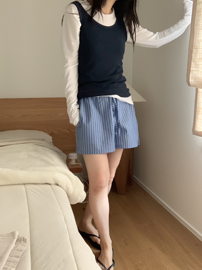 PLANTS ON GRAY東大門代購女裝新款真品26春夏推薦短褲PLANTS ON GRAY短褲