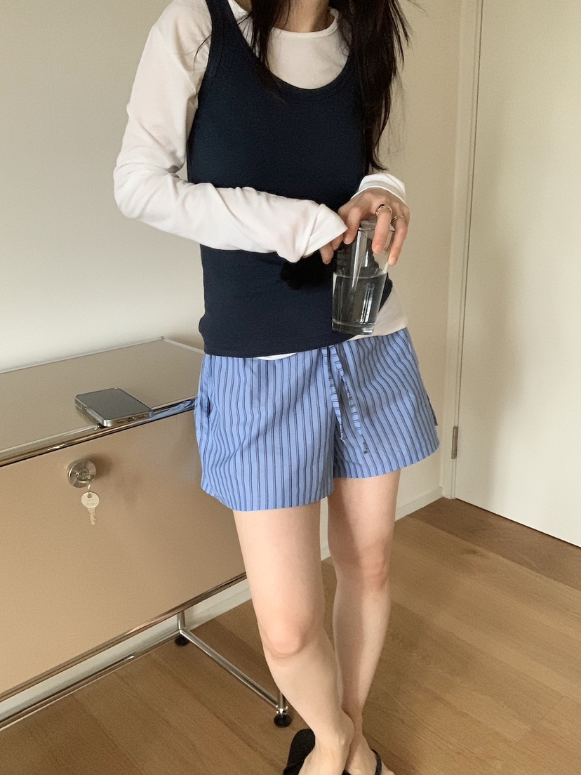 PLANTS ON GRAY東大門代購女裝新款真品26春夏推薦短褲PLANTS ON GRAY短褲