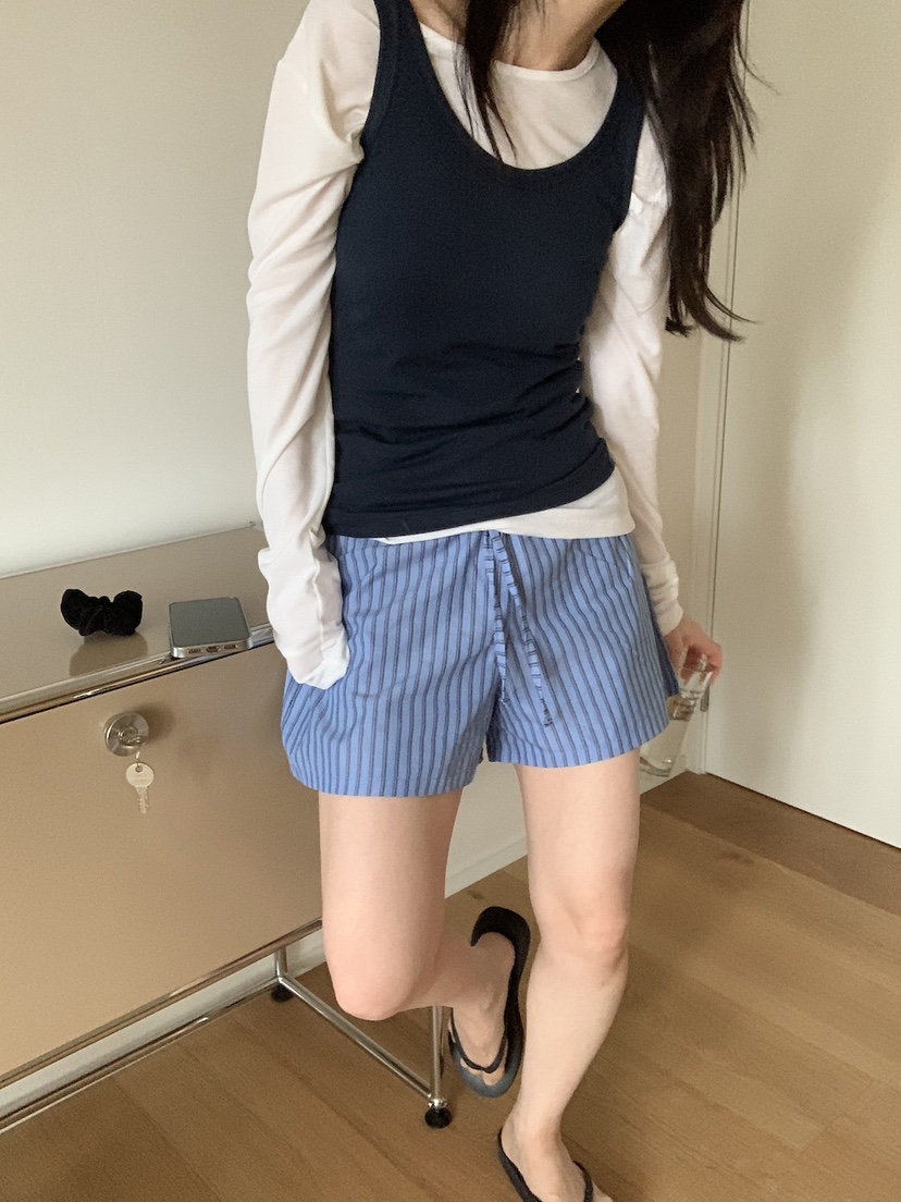 PLANTS ON GRAY東大門代購女裝新款真品26春夏推薦短褲PLANTS ON GRAY短褲