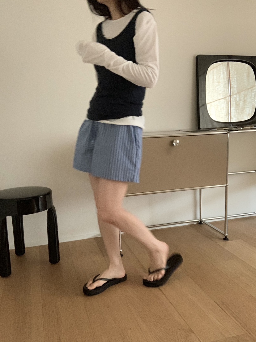 PLANTS ON GRAY東大門代購女裝新款真品26春夏推薦短褲PLANTS ON GRAY短褲