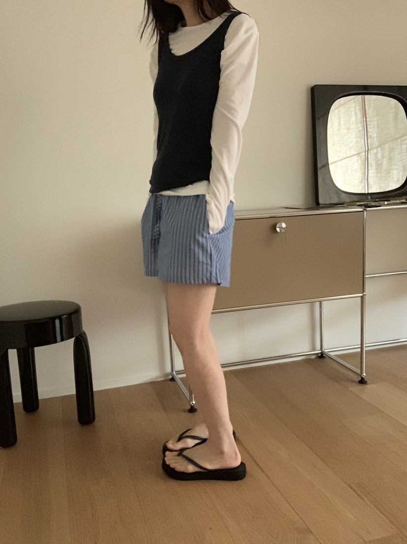 PLANTS ON GRAY東大門代購女裝新款真品26春夏推薦短褲PLANTS ON GRAY短褲