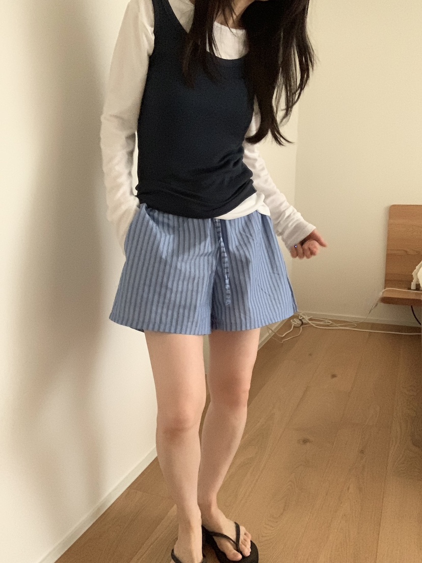 PLANTS ON GRAY東大門代購女裝新款真品26春夏推薦短褲PLANTS ON GRAY短褲