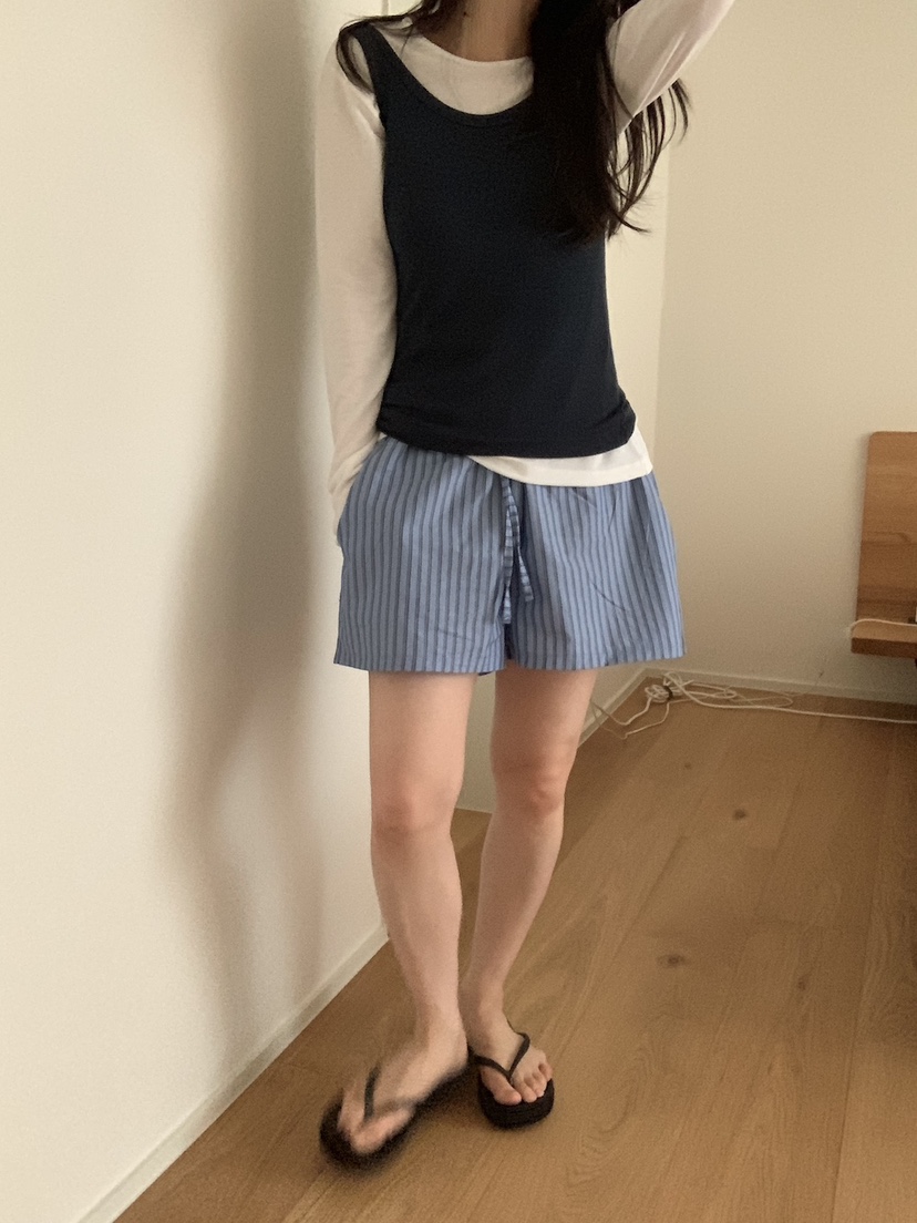 PLANTS ON GRAY東大門代購女裝新款真品26春夏推薦短褲PLANTS ON GRAY短褲