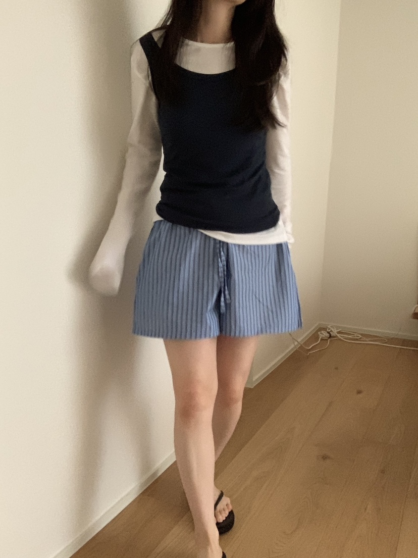 PLANTS ON GRAY東大門代購女裝新款真品26春夏推薦短褲PLANTS ON GRAY短褲