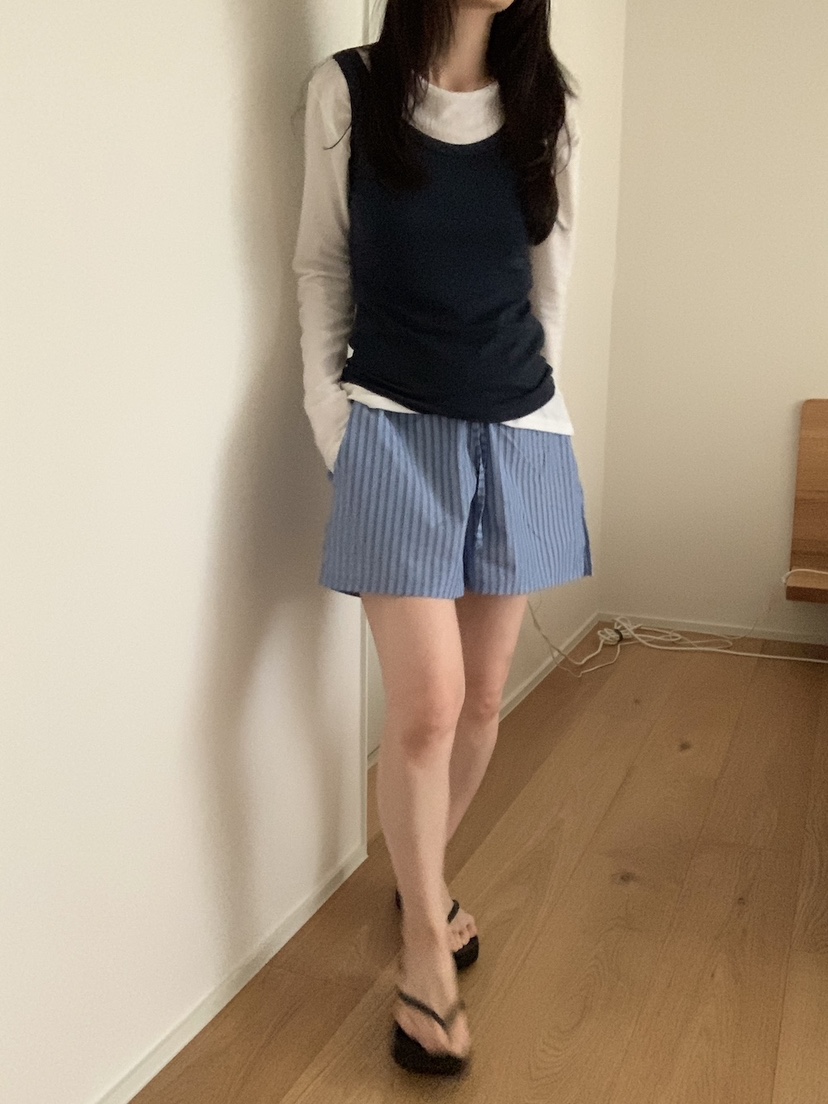 PLANTS ON GRAY東大門代購女裝新款真品26春夏推薦短褲PLANTS ON GRAY短褲