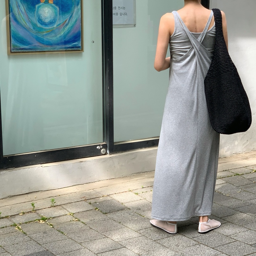 A Flan韓國直郵女士新款職業人氣26春夏26夏季吊帶背心雙面AFN/FLAN EDITION吊帶/背心