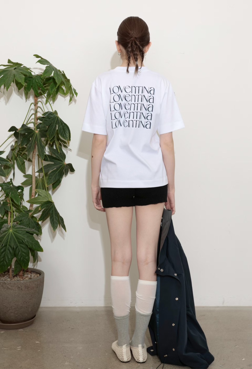 GENTLE B/LOVENTINA韓國直郵女士新品26夏季時尚熱賣T恤GENTLE B/LOVENTINAT恤
