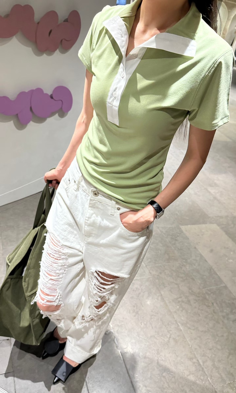 GENTLE B/LOVENTINA韓國東大門代購女士新品26春夏休閑褲GENTLE B/LOVENTINA休閑褲