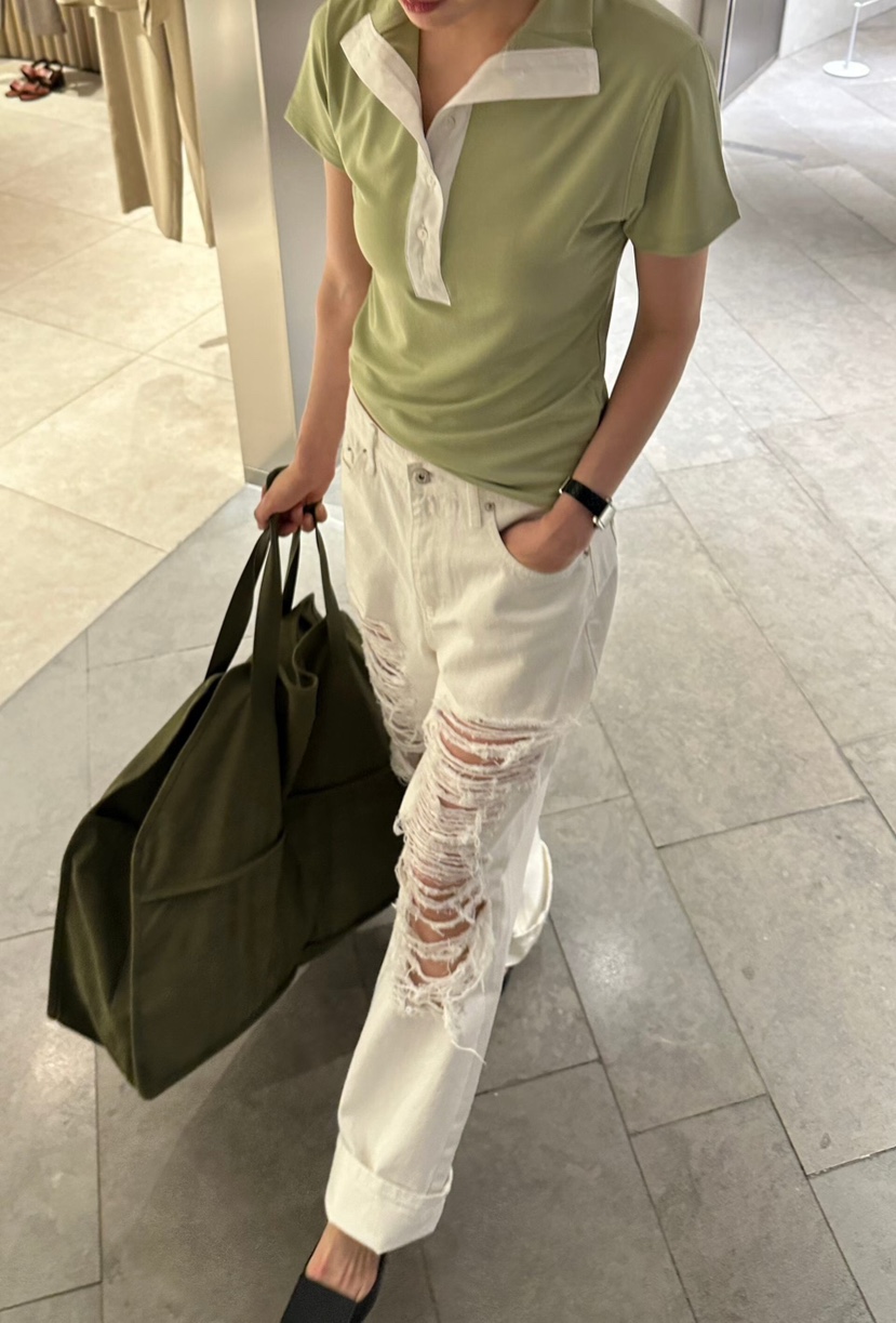 GENTLE B/LOVENTINA韓國東大門代購女士新品26春夏休閑褲GENTLE B/LOVENTINA休閑褲