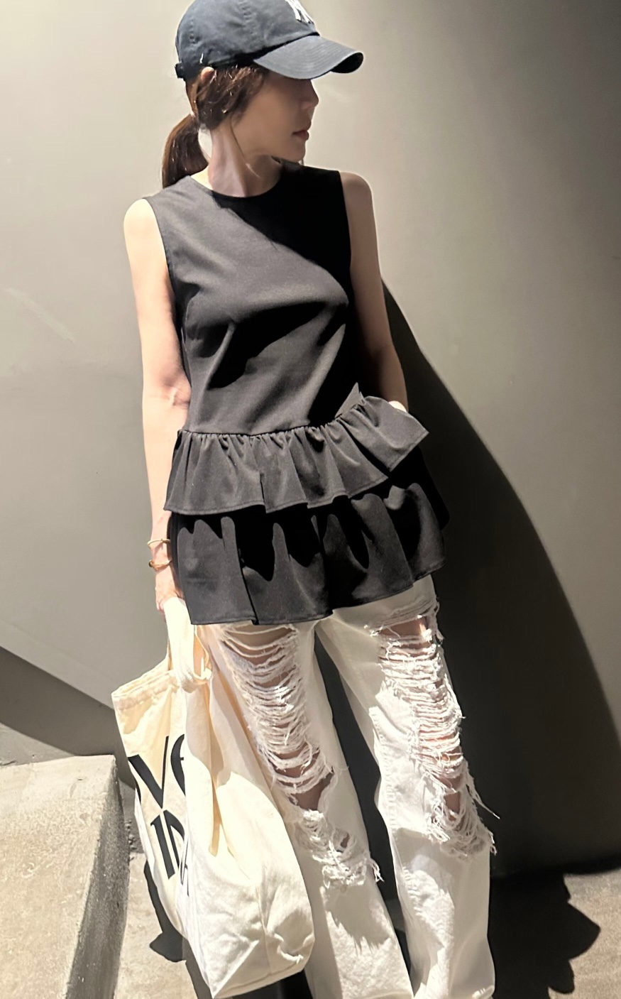 GENTLE B/LOVENTINA韓國東大門代購女士新品26春夏休閑褲GENTLE B/LOVENTINA休閑褲