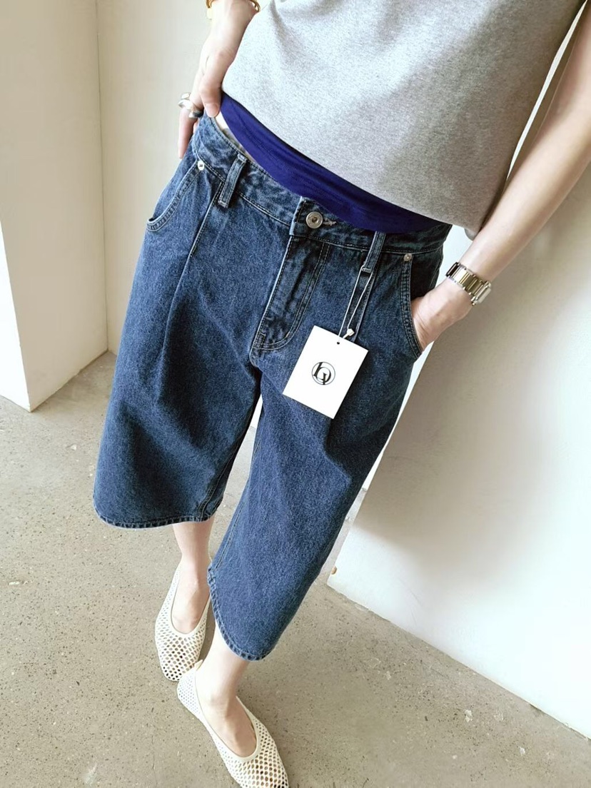 GENTLE B/LOVENTINA韓國直郵實拍女裝新款26春夏短褲不含腰帶GENTLE B/LOVENTINA短褲
