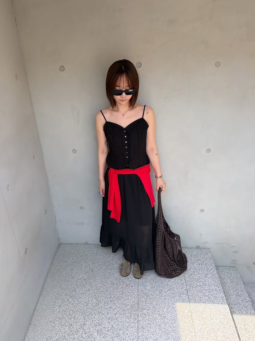 OLI SEOUL韓國代購女士新款職業人氣時尚推薦熱賣26夏季長裙OLI SEOUL長裙