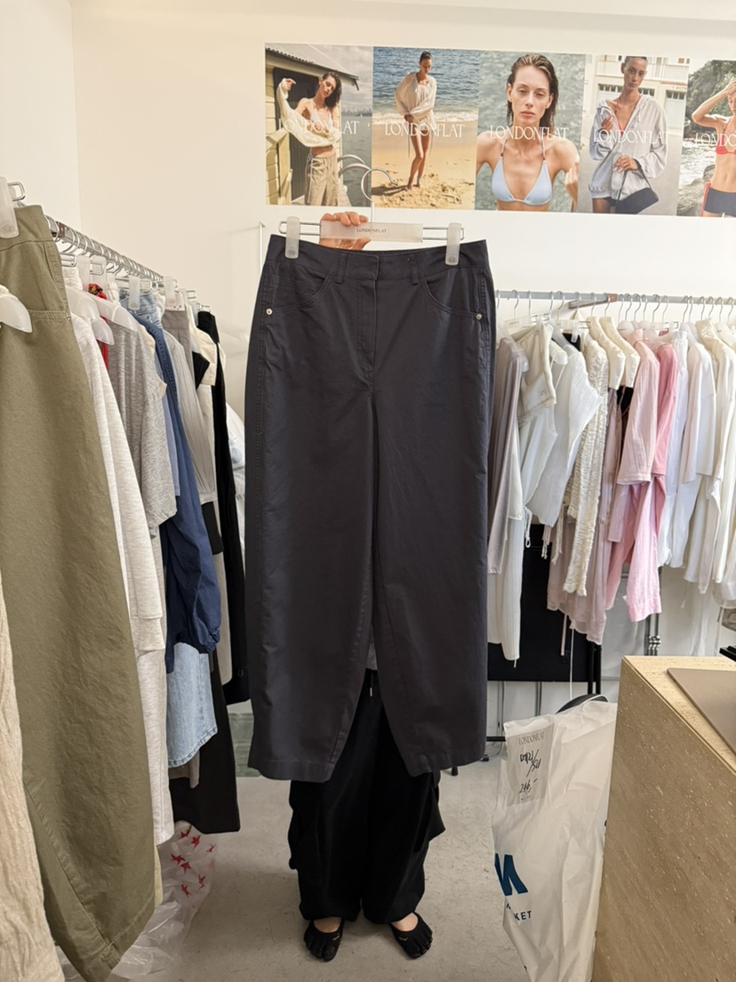 LONDON FLAT韓國東大門代購女裝新品熱賣時尚26春夏休閑褲LONDON FLAT休閑褲圖色3