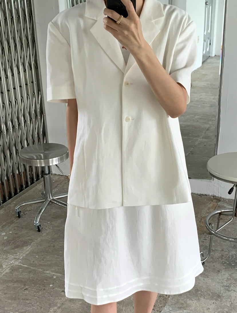 A Flan韓國直郵女士新品推薦休閑26春夏26夏季半身裙中短裙AFN/FLAN EDITION半身裙/中短裙