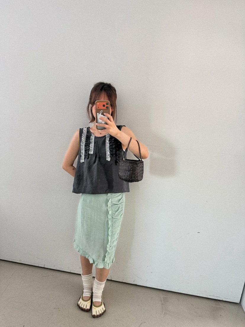 OLI SEOUL韓國直郵女士新款職業人氣時尚26夏季半身裙中短裙OLI SEOUL半身裙/中短裙