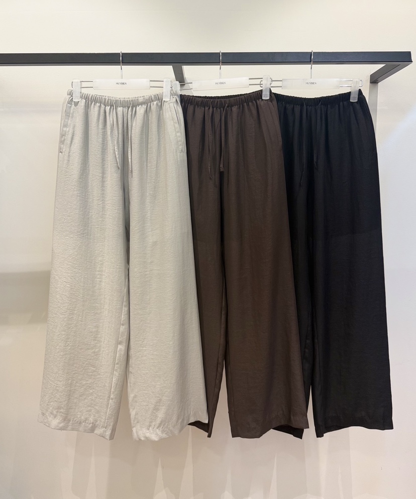 MUYBIEN韓國直郵女士新款推薦26春夏職業人氣熱賣26夏季休閑褲MUYBIEN休閑褲