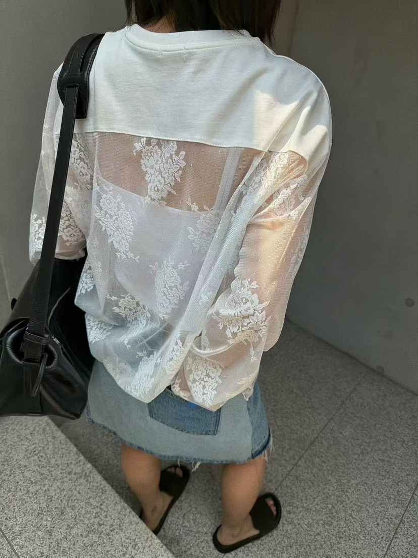 OLI SEOUL韓國東大門代購女士新款職業人氣時尚26夏季長袖T恤OLI SEOUL長袖T恤