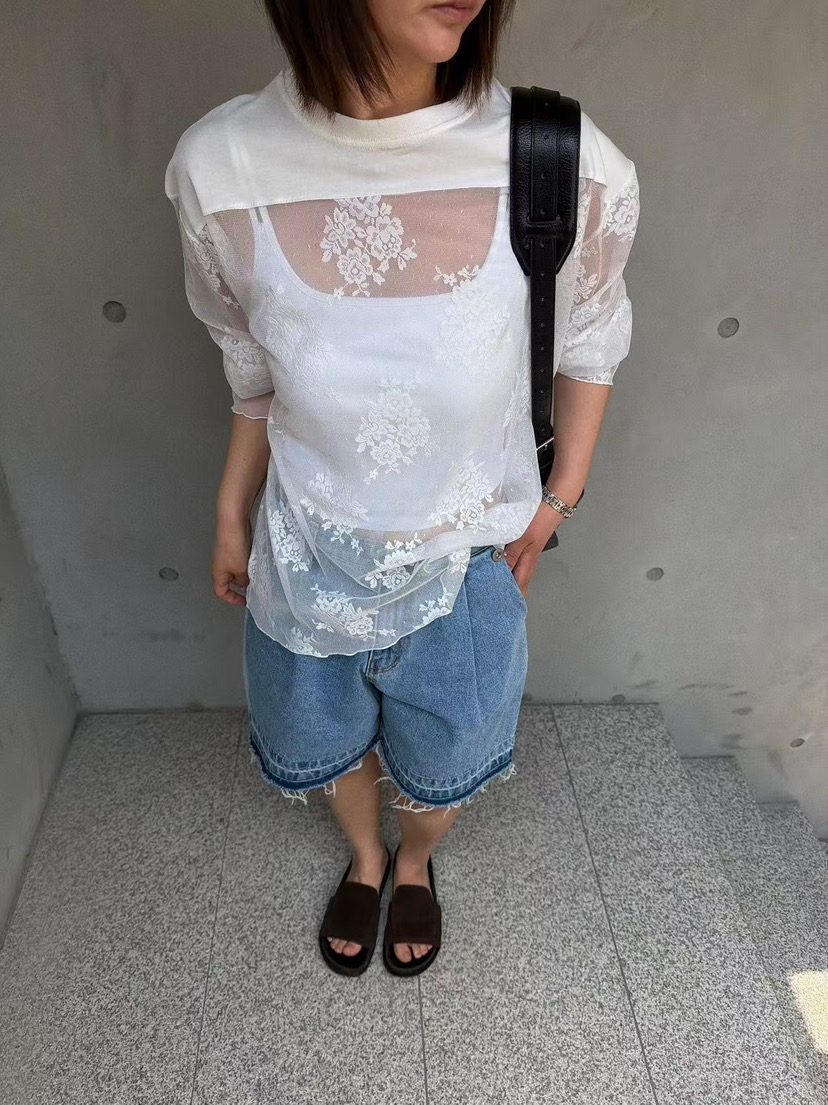 OLI SEOUL韓國東大門代購女士新款職業人氣時尚26夏季長袖T恤OLI SEOUL長袖T恤