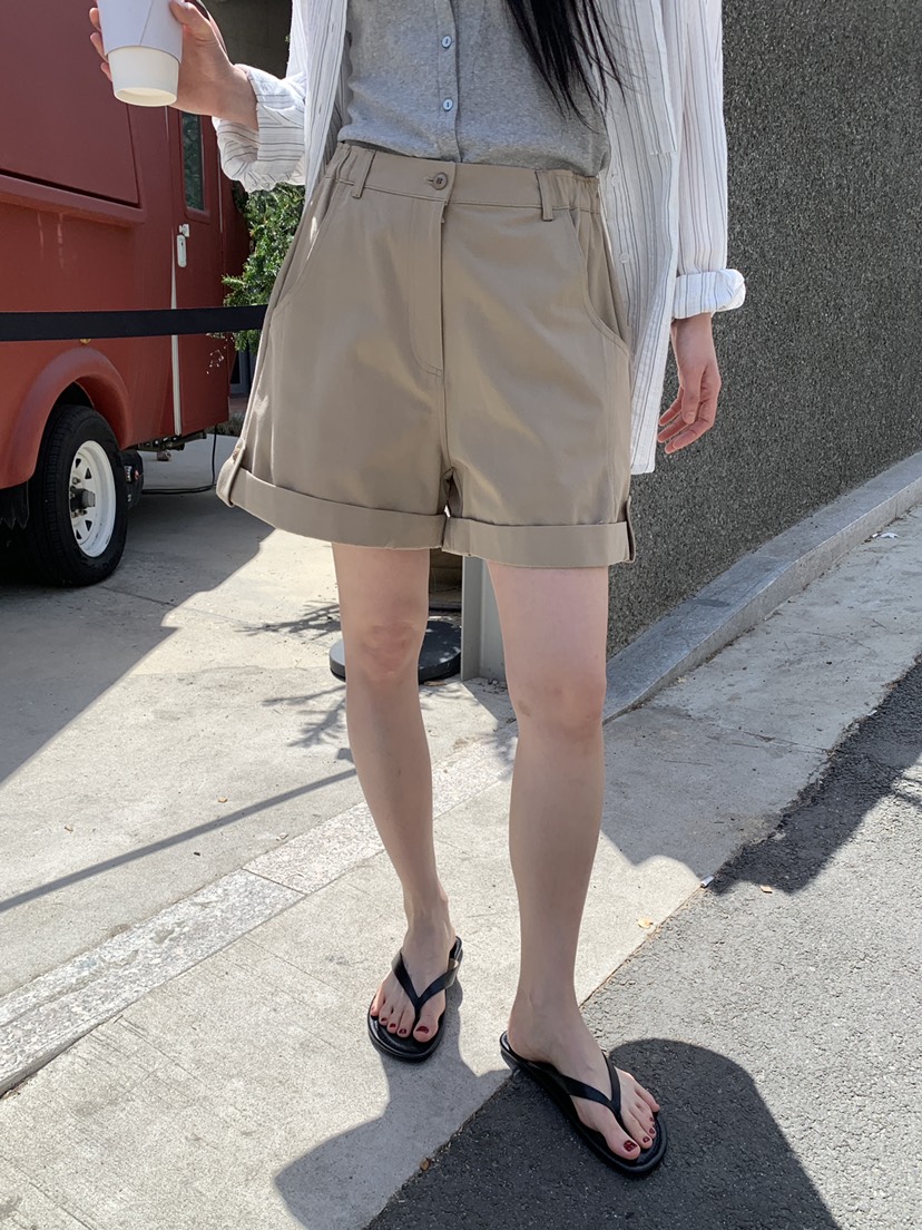 OURS韓國直郵女裝新款熱賣26夏季職業人氣推薦休閑時尚短褲OURS短褲