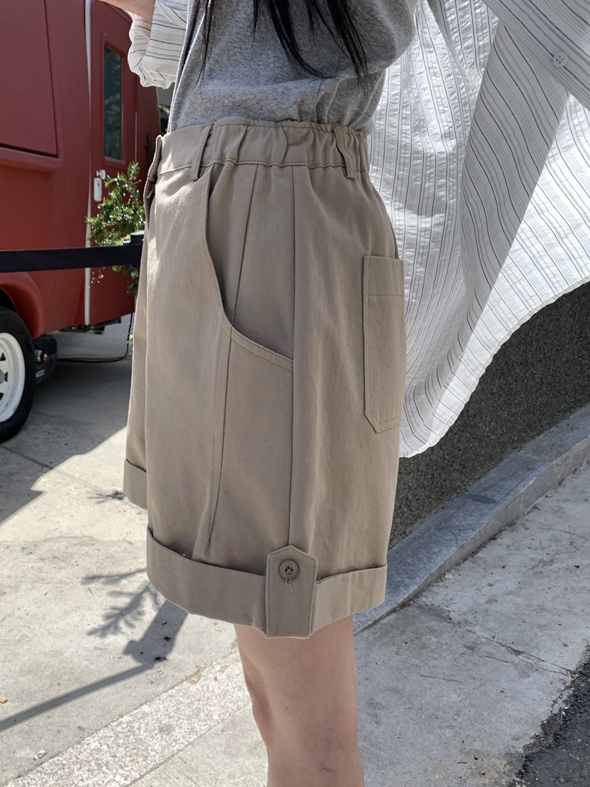 OURS韓國直郵女裝新款熱賣26夏季職業人氣推薦休閑時尚短褲OURS短褲