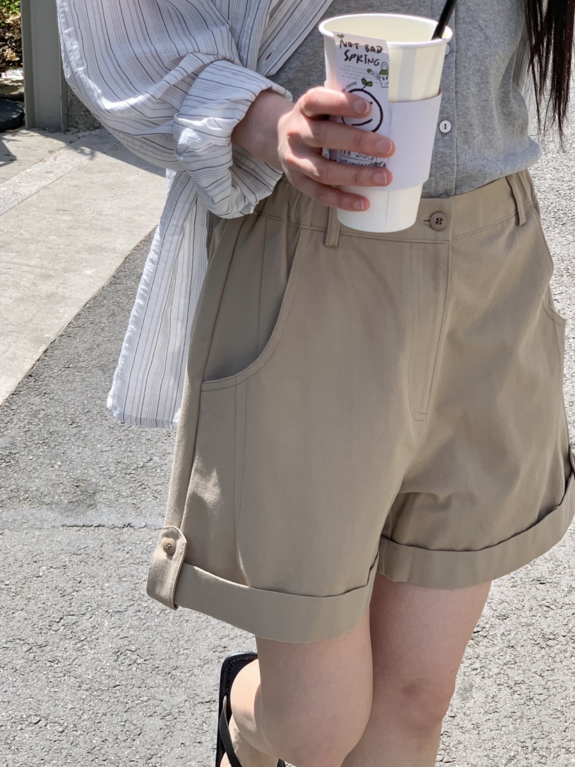OURS韓國直郵女裝新款熱賣26夏季職業人氣推薦休閑時尚短褲OURS短褲
