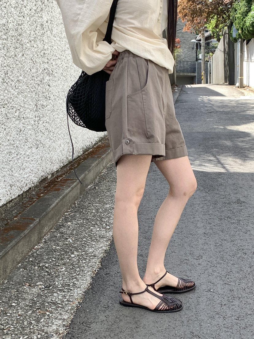 OURS韓國直郵女裝新款熱賣26夏季職業人氣推薦休閑時尚短褲OURS短褲