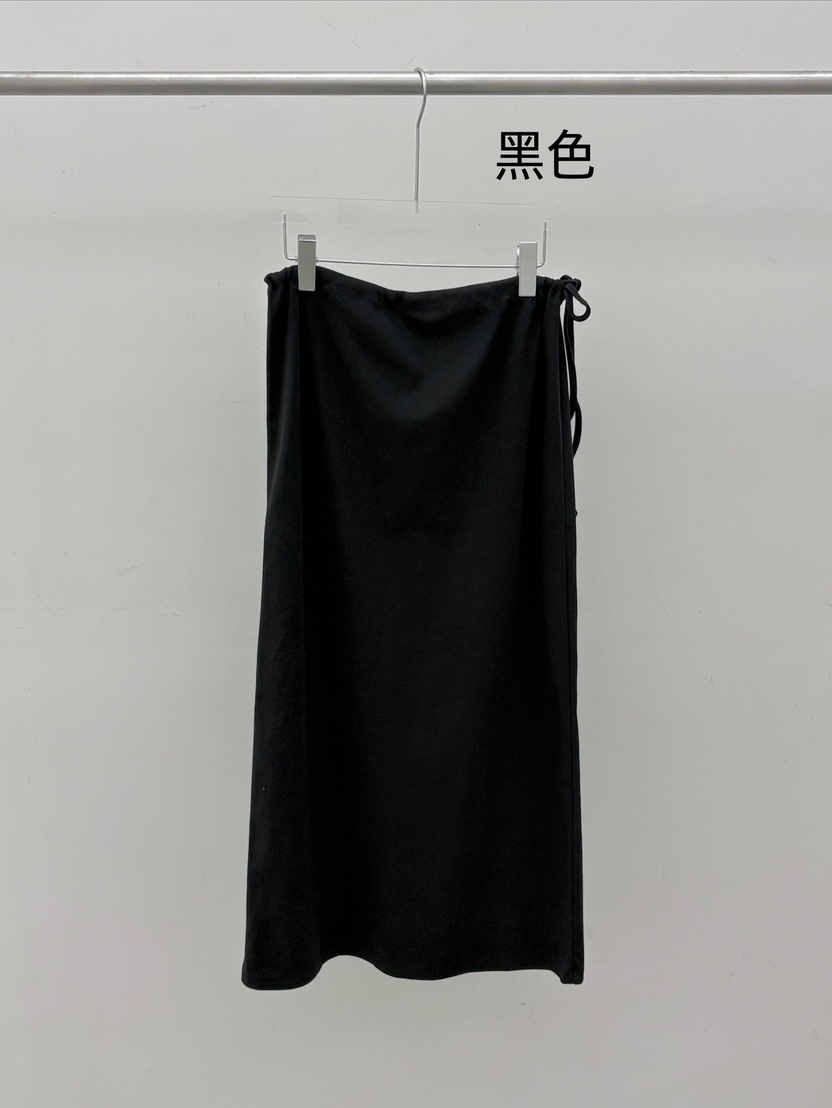 OURS韓國直郵實拍女裝新款熱賣休閑時尚26夏季職業人氣長裙OURS長裙圖色2