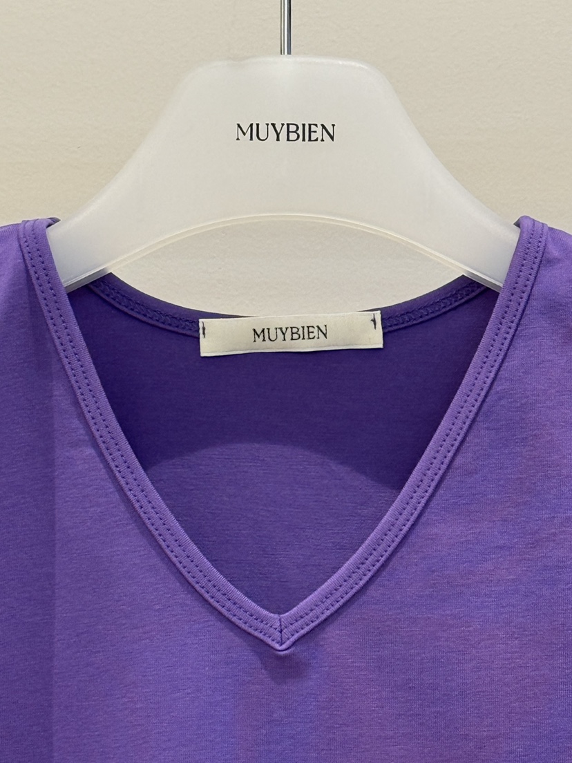 MUYBIEN韓國直郵女士新品休閑人氣熱賣時尚推薦吊帶背心V領MUYBIEN吊帶/背心