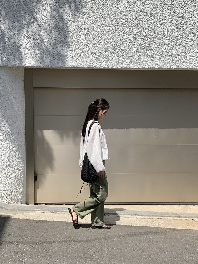 OURS韓國東大門代購女士新款時尚26春夏推薦26夏季襯衫蕾絲衫OURS襯衫/蕾絲衫