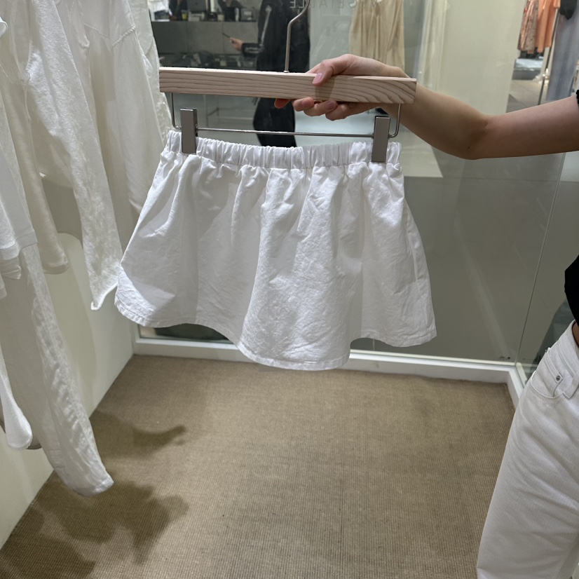 VEGETABLE韓國直郵女士新品26夏季26春夏推薦休閑職業短裙VEGETABLE短裙