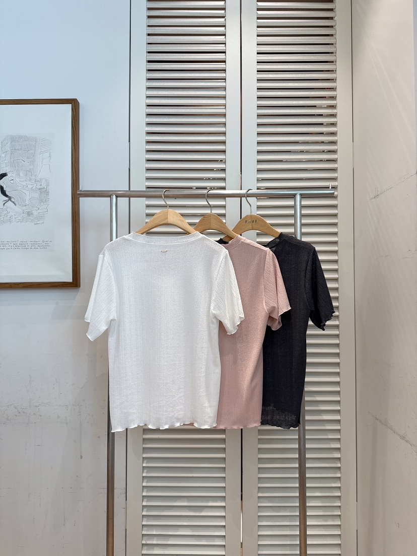 FAVE-L東大門實拍韓國女裝新品職業時尚26春夏26夏季T恤FAVE-LT恤
