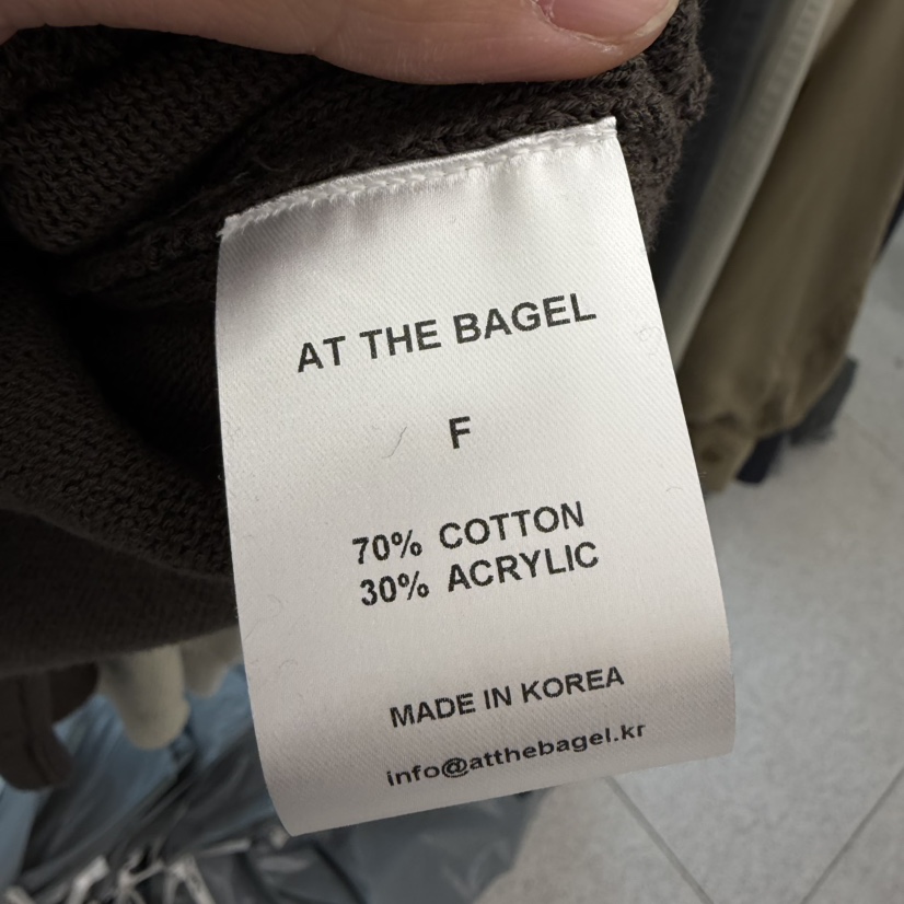 AT THE BAGEL韓國東大門代購女裝新款26夏季熱賣針織衫AT THE BAGEL針織衫