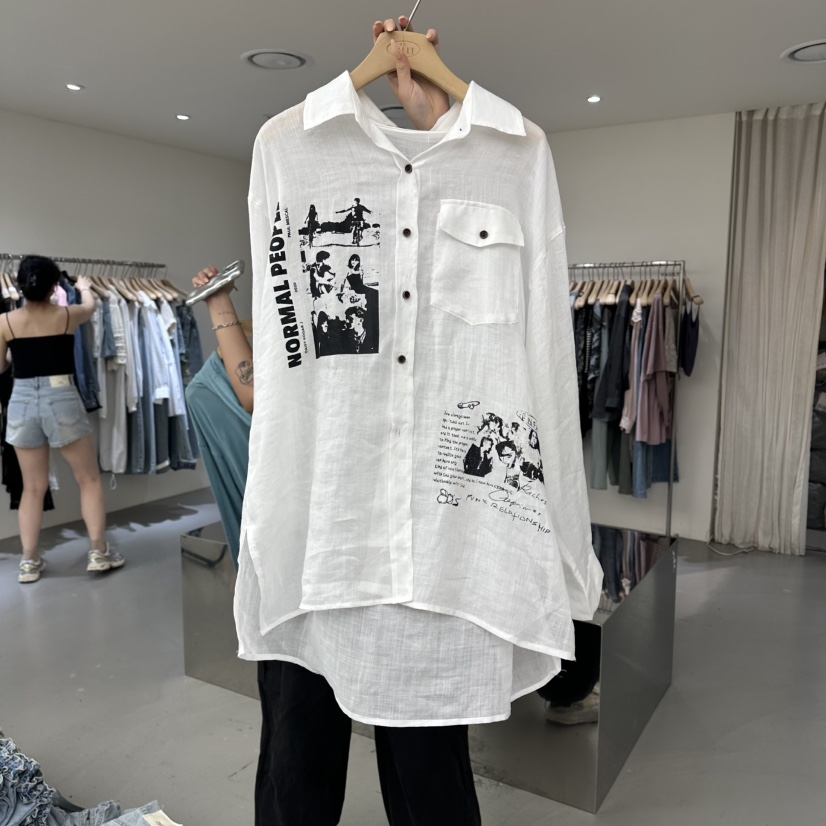 VAULT韓國東大門直郵女士新款熱賣時尚推薦人氣襯衫蕾絲衫VAULT襯衫/蕾絲衫圖色3