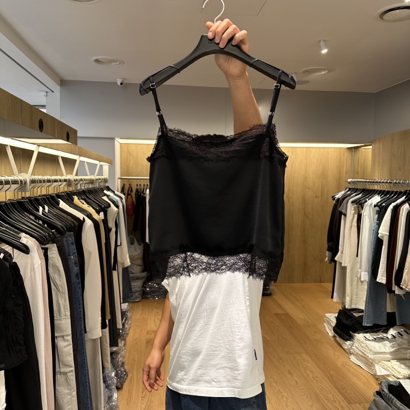 LEFANCY韓國直郵實拍女裝新品時尚人氣推薦職業26夏季吊帶背心LEFANCY吊帶/背心圖色2